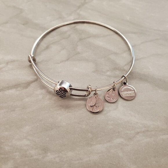 💖 Alex and Ani Endless Know Silver Expandable Charm Bracelet 💖 - Picture 2 of 4